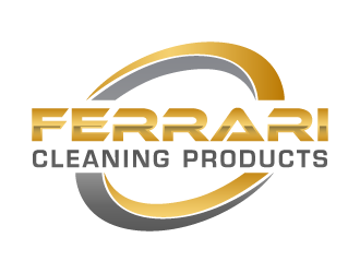 Ferrari Cleaning Products logo design by akilis13