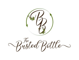 The Busted Bottle logo design by daywalker
