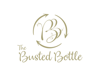 The Busted Bottle logo design by Dhieko