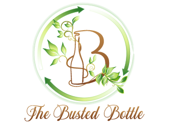 The Busted Bottle logo design by axel182