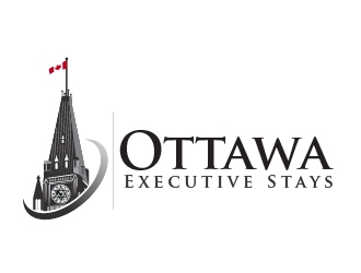 Ottawa Executive Stays logo design by art-design