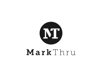 Mark Thru logo design by sgt.trigger