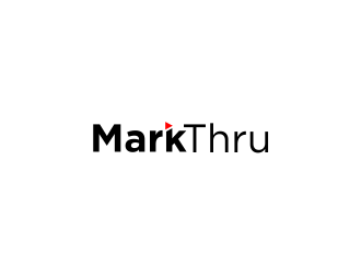 Mark Thru logo design by akhi