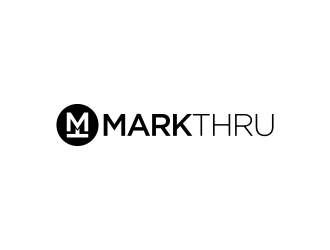 Mark Thru logo design by semar