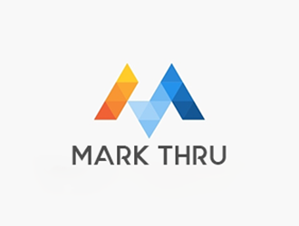 Mark Thru logo design by Optimus