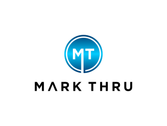 Mark Thru logo design by done