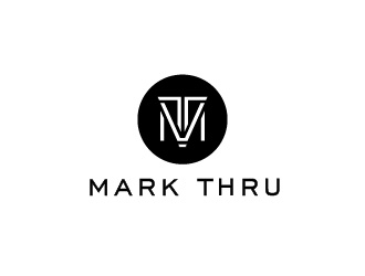 Mark Thru logo design by usef44