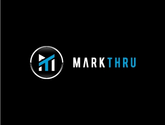 Mark Thru logo design by fillintheblack
