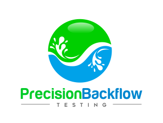 Precision Backflow Testing logo design by AisRafa