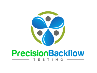 Precision Backflow Testing logo design by AisRafa