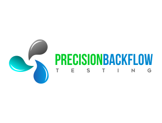 Precision Backflow Testing logo design by AisRafa