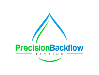 Precision Backflow Testing logo design by AisRafa