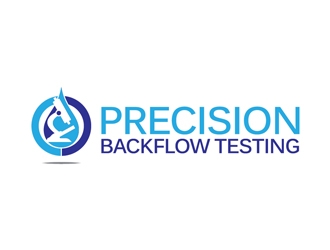 Precision Backflow Testing logo design by openyourmind