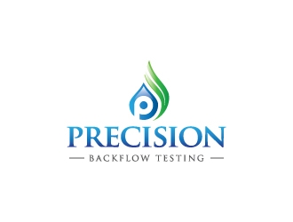 Precision Backflow Testing logo design by zakdesign700