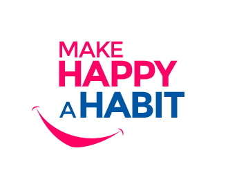Make happy a habit logo design by BeDesign