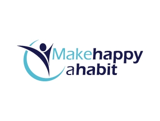 Make happy a habit logo design by jaize