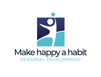 Make happy a habit logo design by kunejo