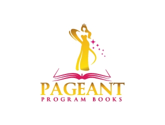 Pageant Program Books logo design by Erasedink