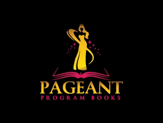 Pageant Program Books logo design by Erasedink