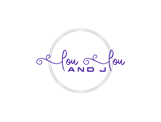 Lou Lou and J logo design by bricton