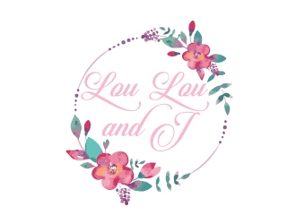 Lou Lou and J logo design by Marianne