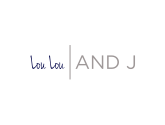Lou Lou and J logo design by bricton