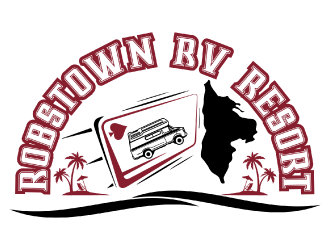 Robstown RV Resort logo design by nona