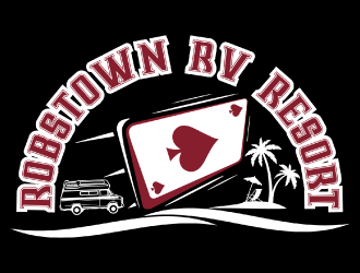 Robstown RV Resort logo design by nona