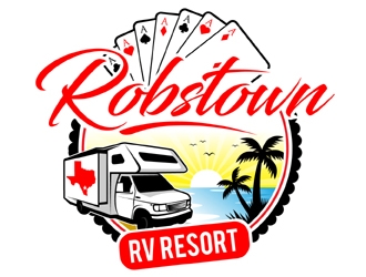 Robstown RV Resort logo design by MAXR