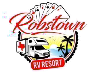 Robstown RV Resort logo design by MAXR