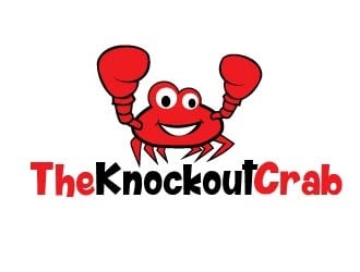 THE KNOCKOUT CRAB logo design by shravya