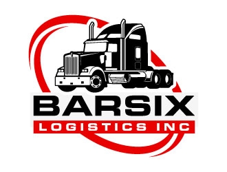 BARSIX LOGISTICS INC  logo design by daywalker