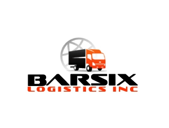 BARSIX LOGISTICS INC  logo design by ElonStark