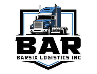 BARSIX LOGISTICS INC  logo design by Optimus