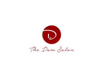 The Dam Salon  logo design by logitec