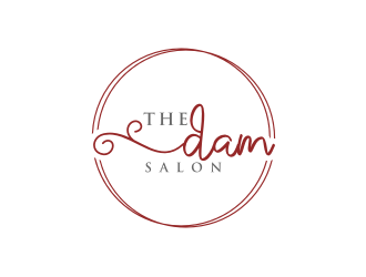 The Dam Salon  logo design by bricton