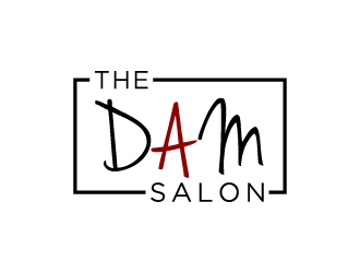 The Dam Salon  logo design by BrainStorming