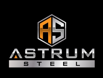 Astrum Steel logo design by jaize