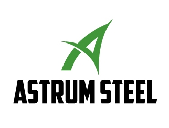 Astrum Steel logo design by ElonStark