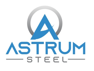 Astrum Steel logo design by ElonStark