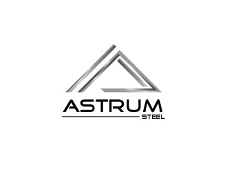 Astrum Steel logo design by opi11