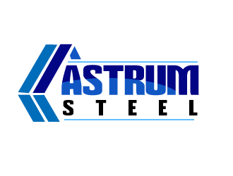 Astrum Steel logo design by webelegantdesign
