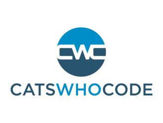 CatsWhoCode logo design by BlessedArt