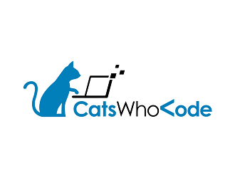 CatsWhoCode logo design by haze