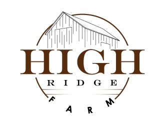 High Ridge Farm logo design by IjVb.UnO