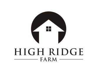 High Ridge Farm logo design by sabyan
