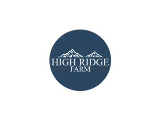High Ridge Farm logo design by Diancox