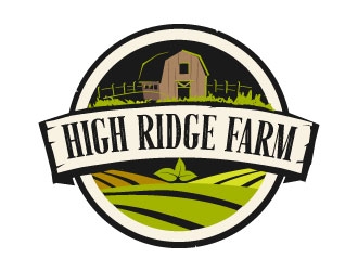 High Ridge Farm logo design by AYATA
