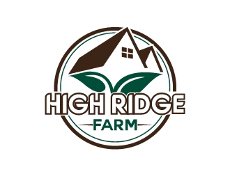 High Ridge Farm logo design by fawadyk