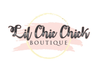 Lil Chic Chick Boutique logo design by ElonStark